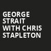 George Strait with Chris Stapleton, Bank of America Stadium, Charlotte