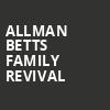 Allman Betts Family Revival, Knight Theatre, Charlotte