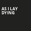 As I Lay Dying, Fillmore Charlotte, Charlotte