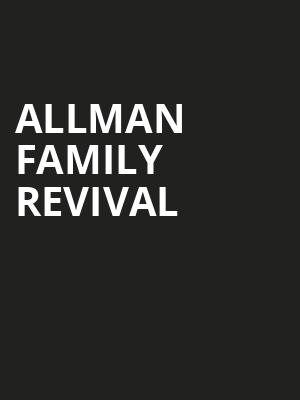 Allman Family Revival, Ovens Auditorium, Charlotte