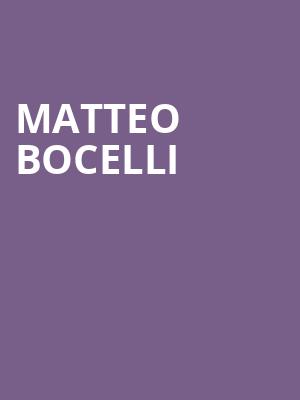 Matteo Bocelli, Knight Theatre, Charlotte