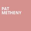 Pat Metheny, Knight Theatre, Charlotte