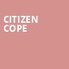 Citizen Cope, Neighborhood Theatre, Charlotte