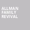 Allman Family Revival, Ovens Auditorium, Charlotte