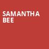 Samantha Bee, Knight Theatre, Charlotte